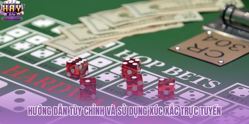 Lắc Xí Ngầu Online 3D Mượt Mà - Tung Xúc Xắc Miễn Phí 3 Giao diện tùy chỉnh thông số xí ngầu trực tuyến linh hoạt